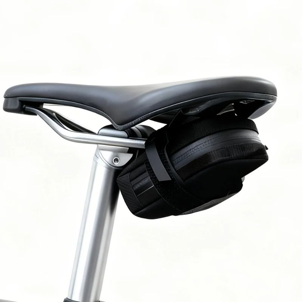 Saddle Bag Under Seat - Polyester-Fahrradsatteltasche mit Schnellmontage-Design, reißfestem Stoff, multifunktionale
