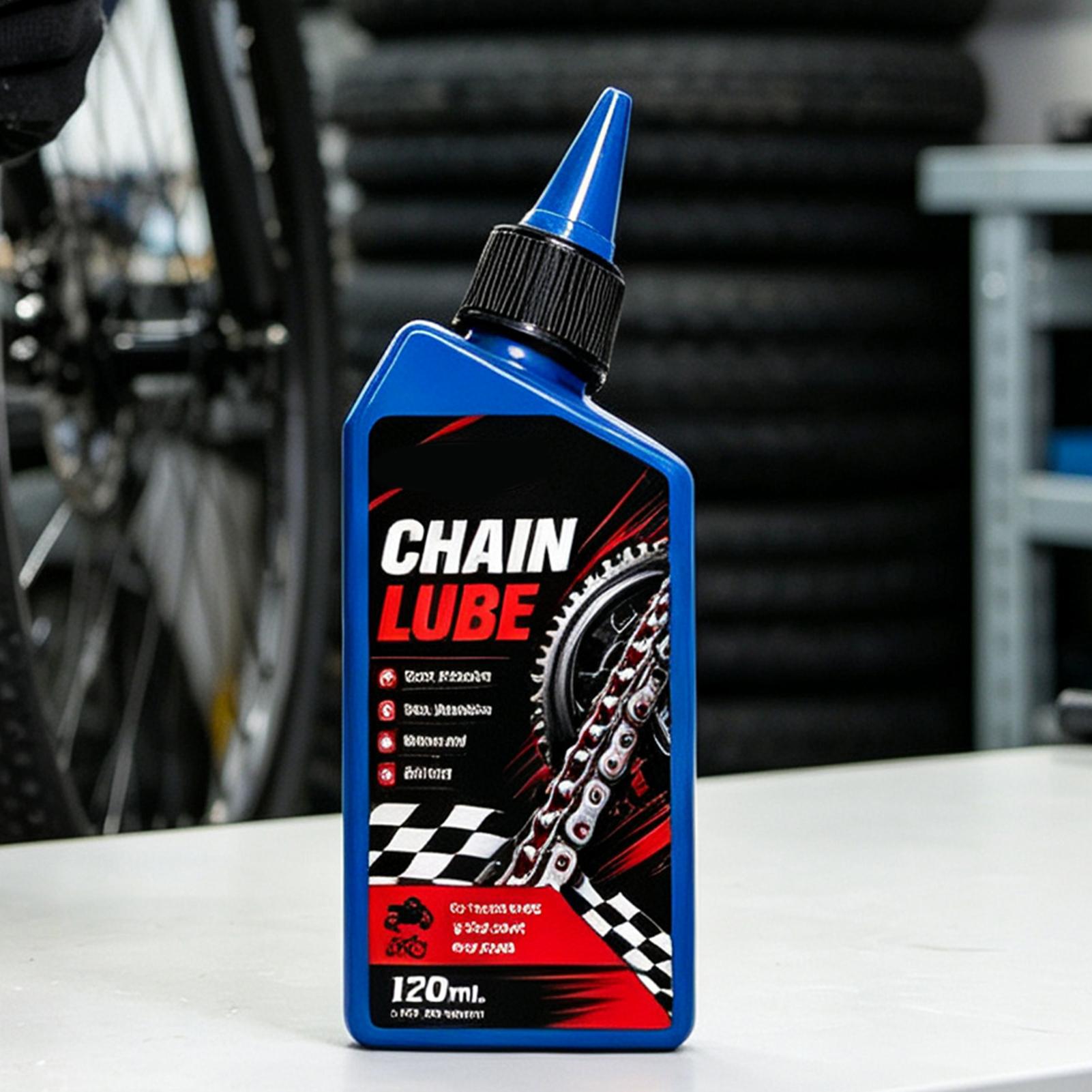 Grease Waterproof Bike - Fahrradketten-Schmiermittel 120ML Wasserdichtes Schmier- und Reinigungsmittel