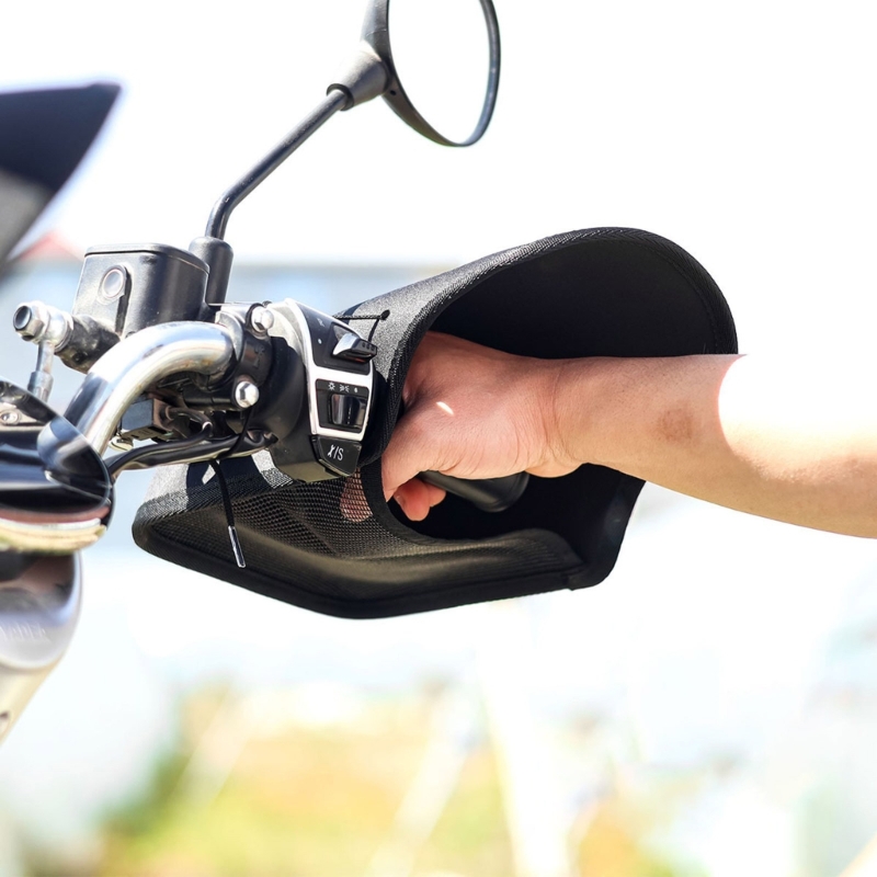 Cycling Commute Essentials - 2er-Pack Motorradhandschuhe mit Schnellverschluss, leichte Fahrradhandschuhe