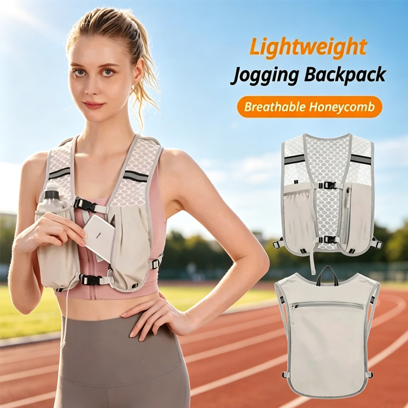Reflective Vest Cycling - Neue Fahrrad- und Laufweste mit Stauraum,