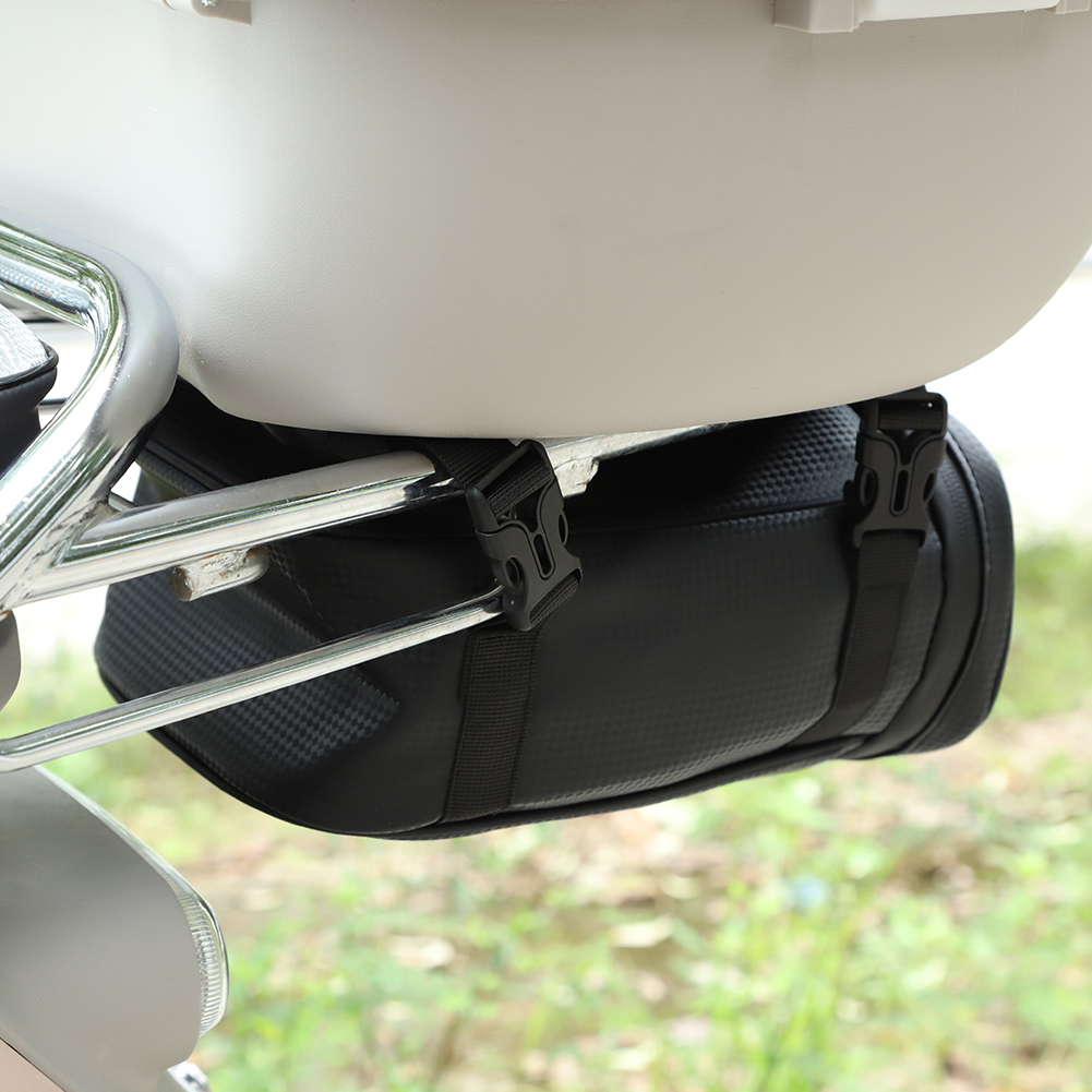 Saddle Bag Under Seat - Motorrad-Gepäckträger-Untertasche, wasserdichte Fahrrad-Rücksitztasche, verstellbare Fahrrad-Satteltasche, Motorrad-Zubehör