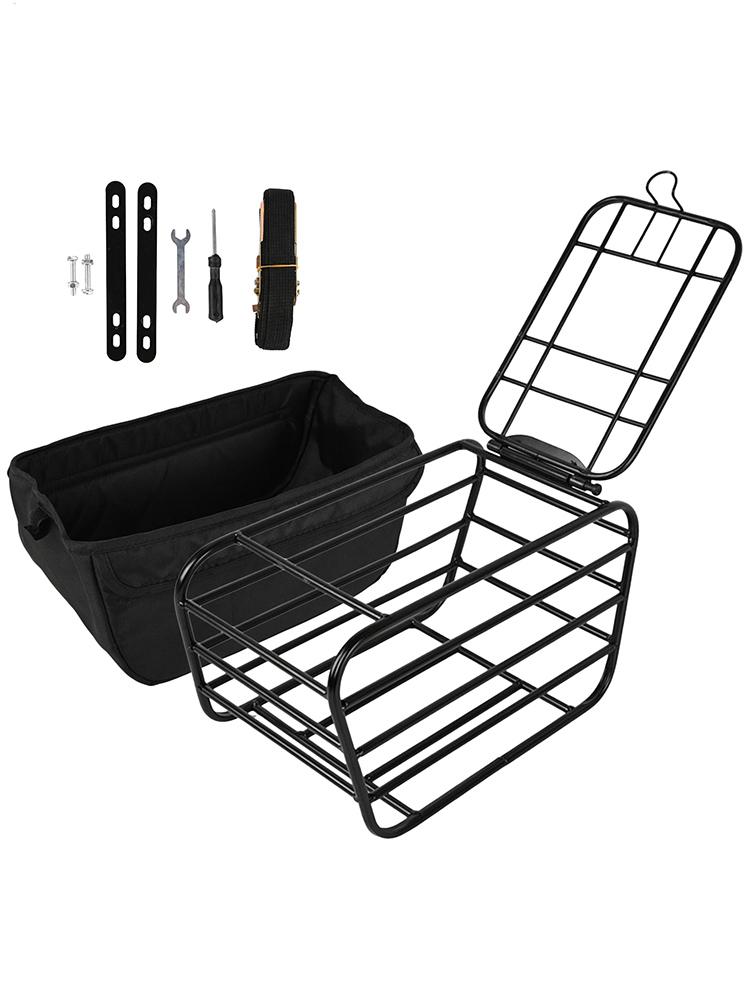 Commuter Cycling - Fahrrad-Heckkorb, robust, Fahrrad-Heckorganizer, Haustier-Transportbox, Gepäckkoffer für