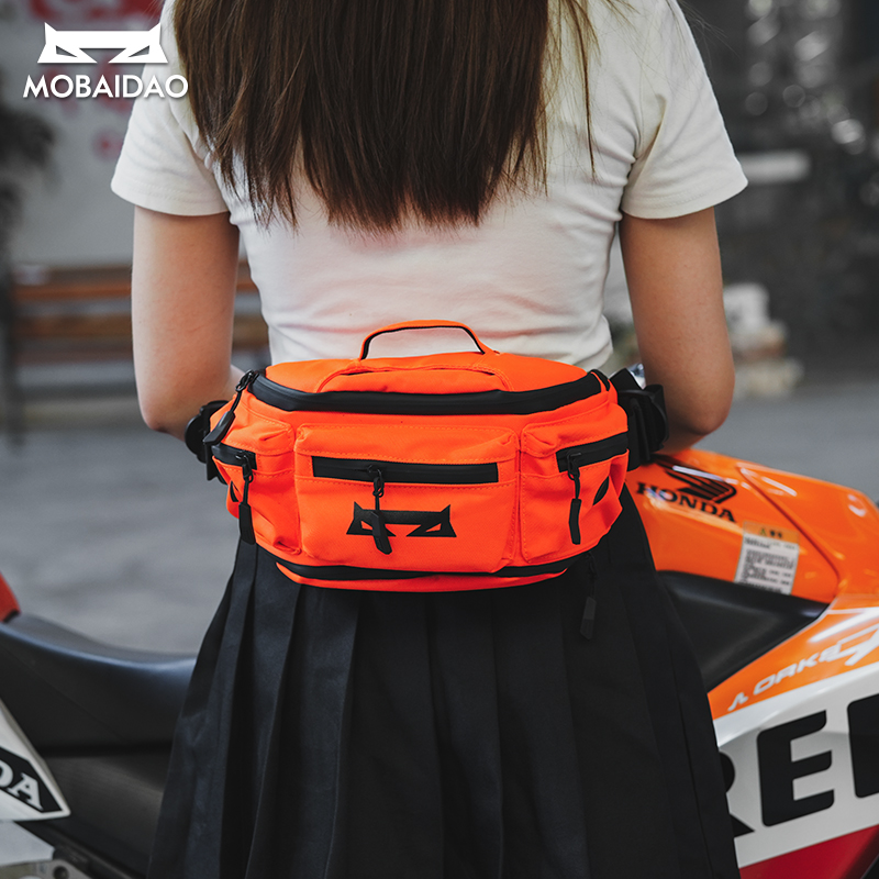 Cycling Commuter Backpack Waterproof - Motorrad-Hüfttasche, wasserdichter Handyhalter, leichte Gürteltasche für