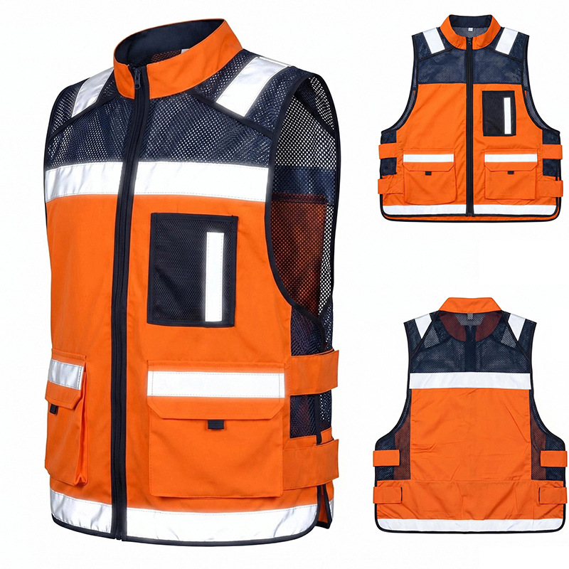 Reflective Vest Cycling - AYGHK Reflektierende Sicherheitsweste für Führungskräfte, geeignet