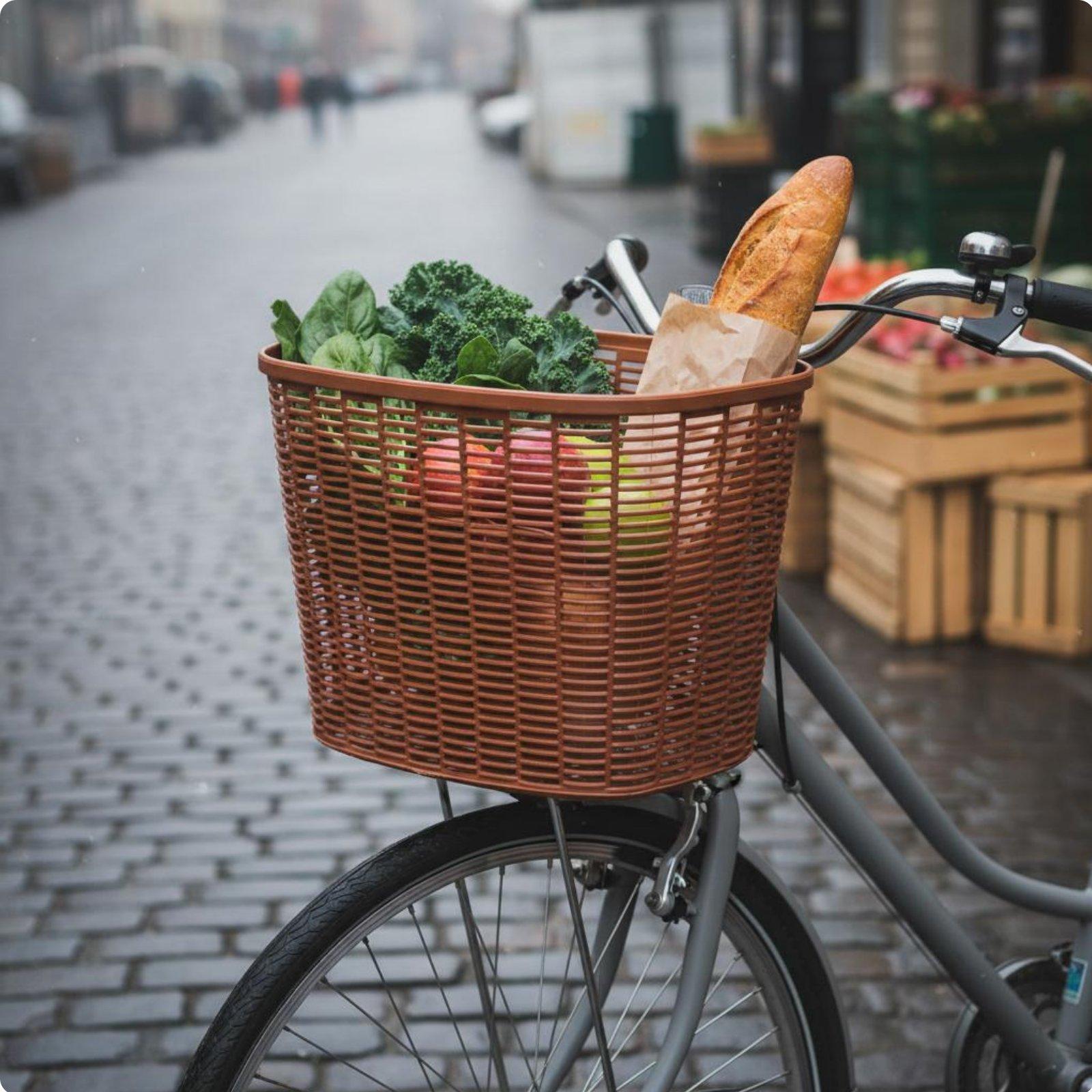 Geräumiger Fahrradkorb, vorder – Cycling Commute Essentials Bewertung und Preis